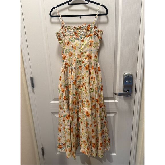 Jacquie The Label Chiara Corset Detail Sundress Summer Brunch size S NWT - Picture 6 of 9